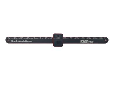 UK-Droop jauge Alu. Black/Red WS-LINE