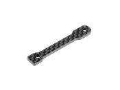 UK-XB4'22 Front Graphite Chassis Brace 2.2mm X-RAY