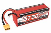 UK-50C LIPO BATTERY 6750MAH 14.8V STICK 4S HARDWIRE XT9 CORALLY