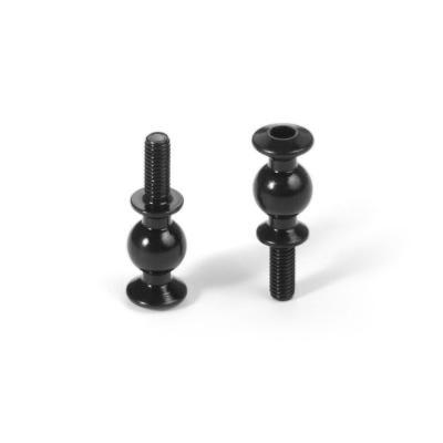 UK-Ball stud 6.8mm with backstop L=6mm - M3x8(2) X-RAY