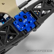 UK-RC10B7 Front Bulkhead 2.5 Degree (9.3g) BLACK JCONCEPTS