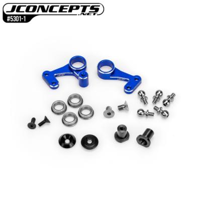 UK-RC10 1989 Stealth, Aluminum Steering Bellcranks, Set BLUE JCONCEPTS