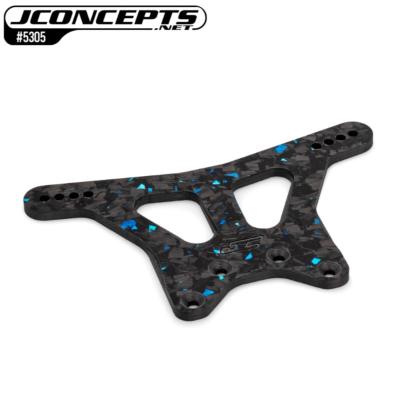 UK-RC10 1989 Stealth, Forged Carbon Fiber Rear Shock Tower, Standard – Blue J-CONCEPT
