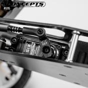 UK-RC10 1989 Stealth, 14mm Servo Horn, 25T – Black J-CONCEPTS 