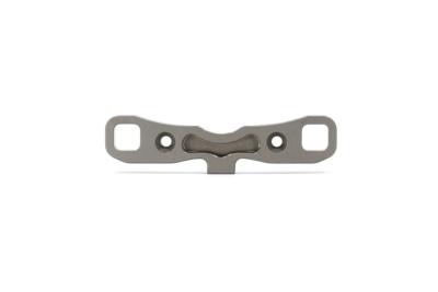 UK-MBX8R HARD Anodised Front Lower Suspension Holder 7075.IT