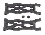 UK-RC10T6.2 FT Rear Suspension Arms, gull wing, carbon TEAM-ASSOCIATED