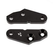 UK-RC8B3 Steering Block Arms, +2 deg., aluminum TEAM-ASSOCIATED