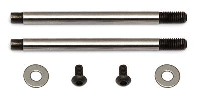UK-FT 3x21 mm Shock Shafts V2, chrome TEAM-ASSOCIATED