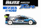 UK-TCN 1/10 190mm Toring Car Body Shell 0,7mm EFRA 4083 BLITZ