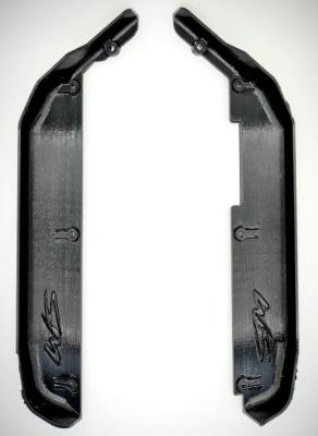 UK-WS Wide body side guards for the Tekno EB and ET - LEADFINGER RACING