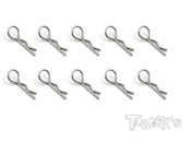 UK-Bent Body Clips M 10pcs. T-WORK'S