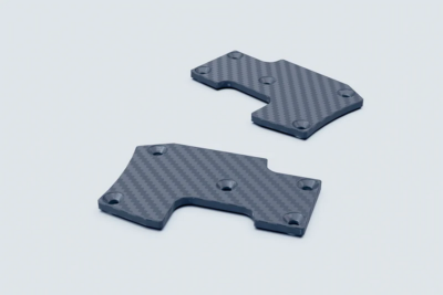 UK-Rear arm inserts carbon 2.5mm (2) N1 AGAMA