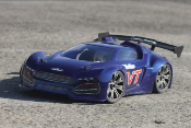 UK-HYPER VT ONROAD RTR w/HYPER30 14KG SERVO, 2-SPEED, BLUE HOBAO RACING
