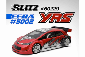 UK-YRS 1/10 190mm Touring Car Body Shell 0,7mm EFRA 5002 BLITZ
