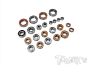 UK-Precision Ball Bearing Set ( For Xray XB2'22-D ) 24pcs. T-WORK'S