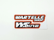 UK-Stickers Wartelle-Shop/Ws-Line 70x34mm (différentes couleurs) WS-LINE