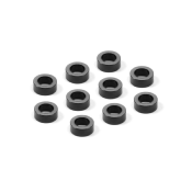 UK-Alu Shim 3x5x2.0mm - Black (10) X-RAY