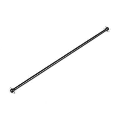 UK-Tapered Driveshaft (center, front, 7075, black ano, SCT410SL) TEKNO-RC