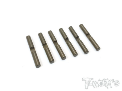UK-Hard Coated 7075-T6 Alum. Diff Cross Pin ( For Team Associated RC8 B3.1/B3.2/T3.2/T3.2E /Mugen MBX7/7R / Sworkz 35.3 ) T-WORK'S