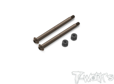UK-Steel Captured Design Front Hinge pin ( For TLR 8ight X / 8IGHT ) T-WORK'S