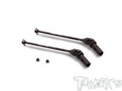 UK-Steel Front Universal Joint Set 97.5mm ( For TEKNO NB/EB48 2.2 ) 2pcs. T-WORK'S