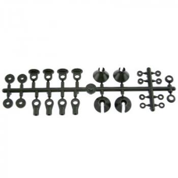 UK-Hyper Mini ST / Hyper TT Shock Absorber Plastic Parts HOBAO RACING