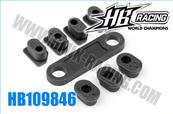 UK-Hinge pin bushing set HB RACING