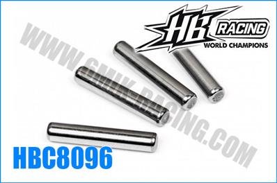 UK-3x17mm shaft (4pcs) HB RACING