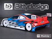 UK-M410 1/10 TC 190mm body (Light) BITTYDESIGN