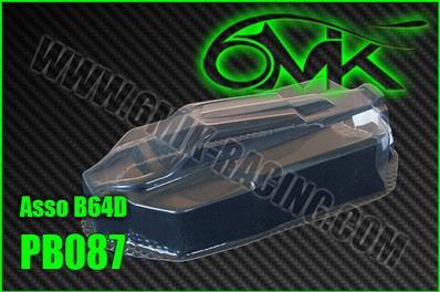 UK-Body lexan for Asso B64D (unpainted) 6-MIK