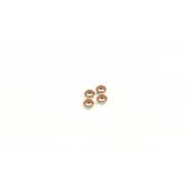 UK-Ball Bearing 6x10x3 RED Rubber (4) SWORKZ