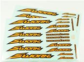 UK-Speed Logo Sticker (PushBar) (FO) (2pc) SWORKZ