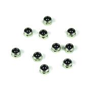 UK-M2.5 Locknuts (zinc finish, 10pcs) TEKNO-RC