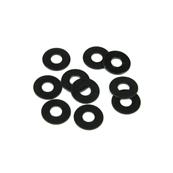 UK-M3x8mm Washer (black, 10pcs) TEKNO-RC