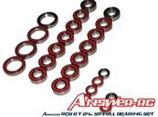 UK-Ball bearing set for X-RAY XB8 (24p) ANSWER-RC