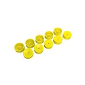 UK-2WD Front Wheel Aerodisk with 12mm Hex - Yellow - Hard (10) X-RAY