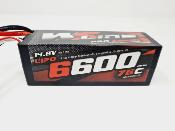 UK-Accu Lipo 6600 75c 4S (prise XT90) 4S2P WS-LINE