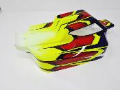 UK-Painted body ST4-Falcon purple/red/yellow for S35-4E WORKZ