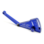 UK-Aluminum Ride Height Gauge blue J-CONCEPTS