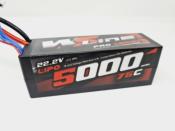 UK-Accu Lipo 6S 22.2v 5000 75c (prise EC5) WS-LINE