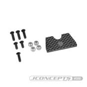 UK-F2 Truggy Body Mount Adaptor, Carbon Fiber - Tekno NT48 2.0 J-CONCEPTS