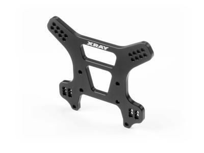 UK-Alu rear shock tower for semi-split bulkhead (4mm) X-RAY