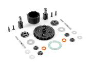UK-Center differential small with composite spur gear 46T set XB8E X-RAY