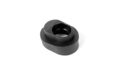 UK-Angled Hub for Bevel Drive Gear - Front HS Bulkhead - 2 Dots X-RAY