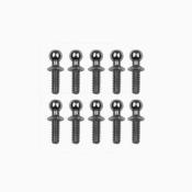 UK-RC10 Ballstud Set .30, silver TEAM-ASSOCIATED