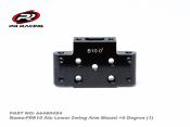 UK-Alu Lower Swing Arm Mount +0 Degree (1) PRB10/B10TR PR RACING