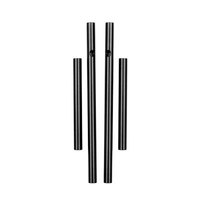 UK-RC10 Nose And Wing Tubes, Black TEAM-ASSOCIATED