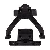 UK-RC10B6.4 Front Top Plate and Ballstud Mount, angled TEAM-ASSOCIATED