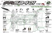 UK-Buggy 1/10 SB401-R 2026 4wd Carpet (one way slipper) (car only) PR-RACING