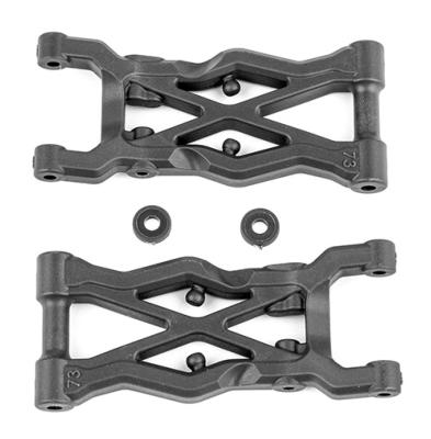 UK-RC10B6.2 FT Rear Suspension Arms 73mm, carbon TEAM-ASSOCIATED